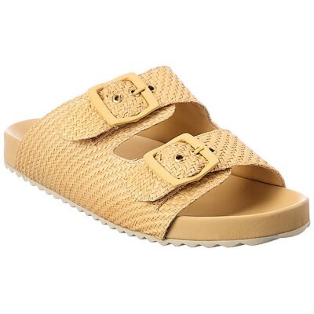 NEW SERPUI Natasha Bun Straw Sandal Size 39